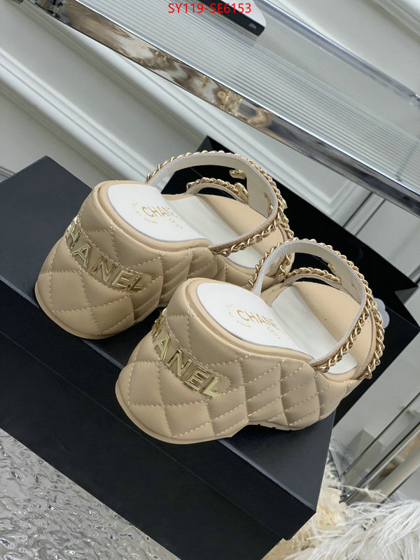 Women Shoes-Chanel cheap wholesale ID: SE6153 $: 119USD