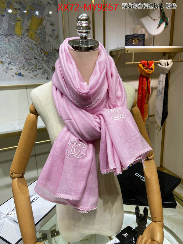 Scarf-Chanel top 1:1 replica ID: MY9267 $: 72USD