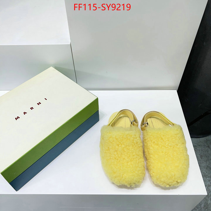 Women Shoes-Marni top quality designer replica ID: SY9219 $: 115USD