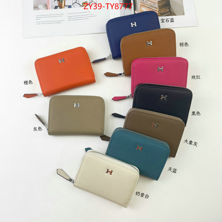 Hermes Bags(4A)-Wallet- cheap replica designer ID: TY8777 $: 39USD