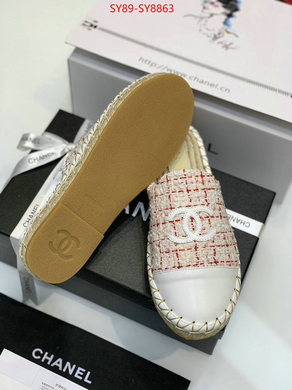 Women Shoes-Chanel high quality ID: SY8863 $: 89USD