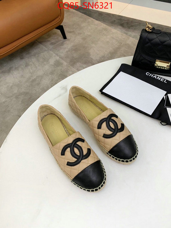 Women Shoes-Chanel buy the best high quality replica ID: SN6321 $: 85USD