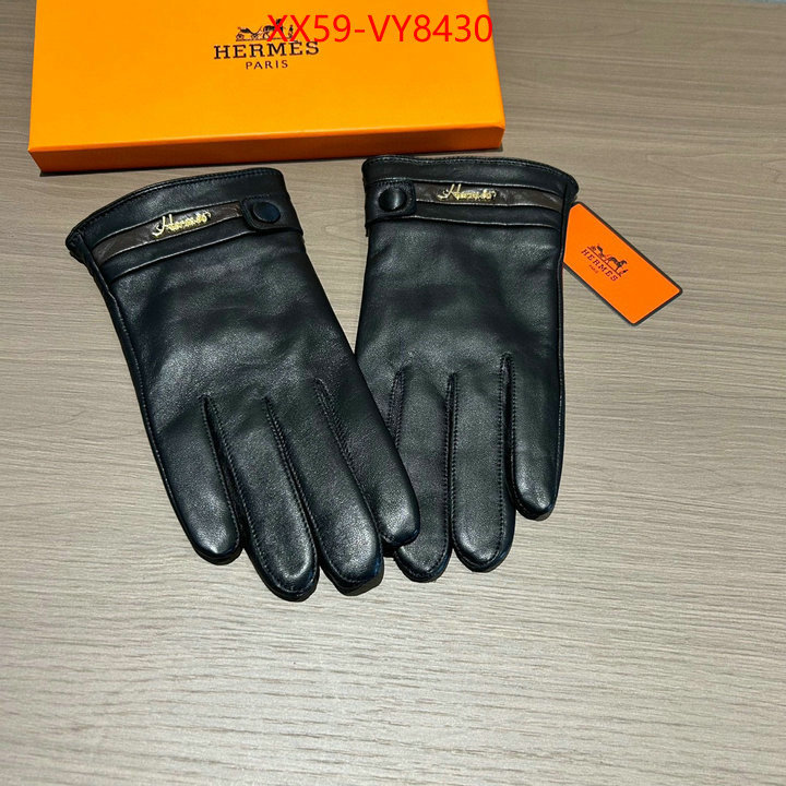 Gloves-Hermes fashion designer ID: VY8430 $: 59USD