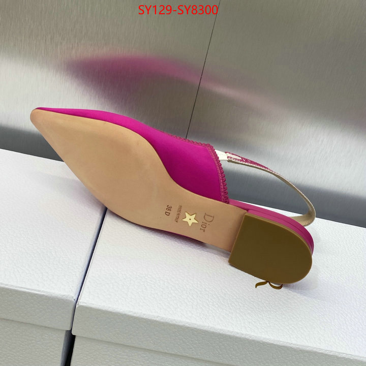 Women Shoes-Dior luxury 7 star replica ID: SY8300 $: 129USD