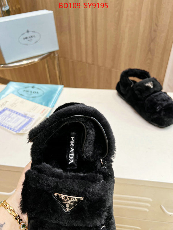 Women Shoes-Prada fake high quality ID: SY9195 $: 109USD