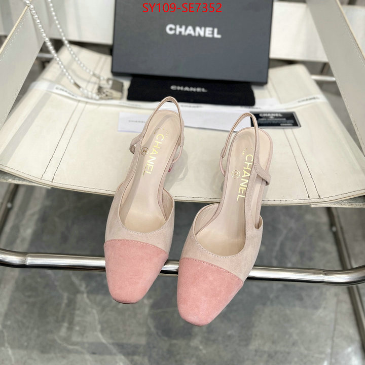 Women Shoes-Chanel replcia cheap ID: SE7352 $: 109USD