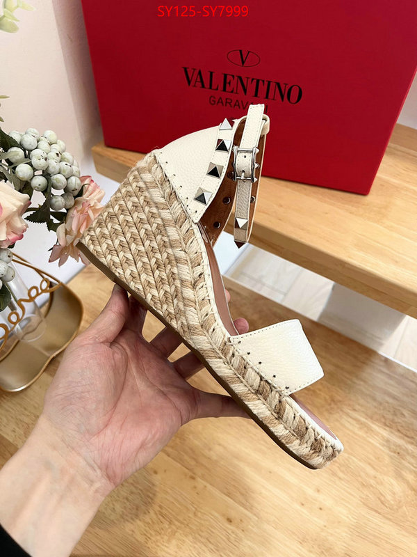 Women Shoes-Valentino quality aaaaa replica ID: SY7999 $: 125USD