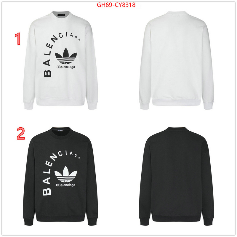 Clothing-Balenciaga buy the best high quality replica ID: CY8318 $: 69USD