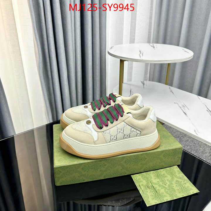 Women Shoes-Gucci aaaaa customize ID: SY9945 $: 125USD