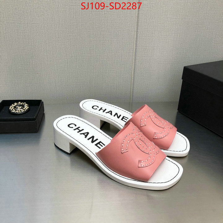 Women Shoes-Chanel what is a 1:1 replica ID: SD2287 $: 109USD