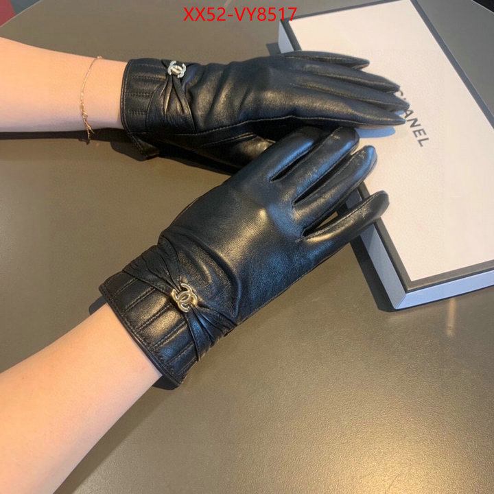 Gloves-Chanel top quality fake ID: VY8517 $: 52USD