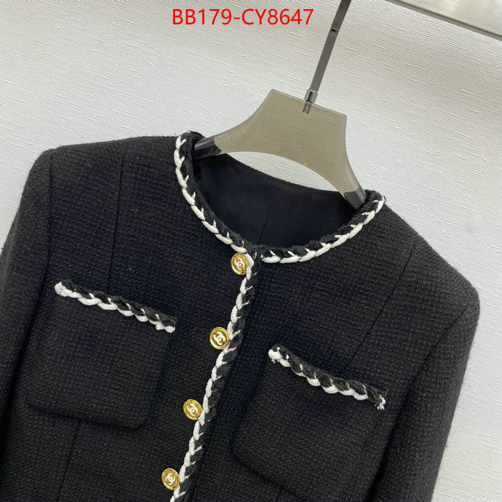 Clothing-Chanel aaaaa+ replica designer ID: CY8647 $: 179USD