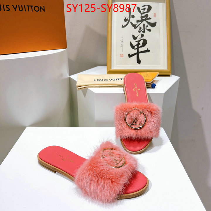 Women Shoes-LV buy sell ID: SY8987 $: 125USD