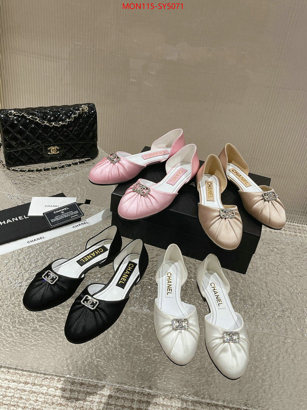 Women Shoes-Chanel shop the best high authentic quality replica ID: SY5071 $: 115USD