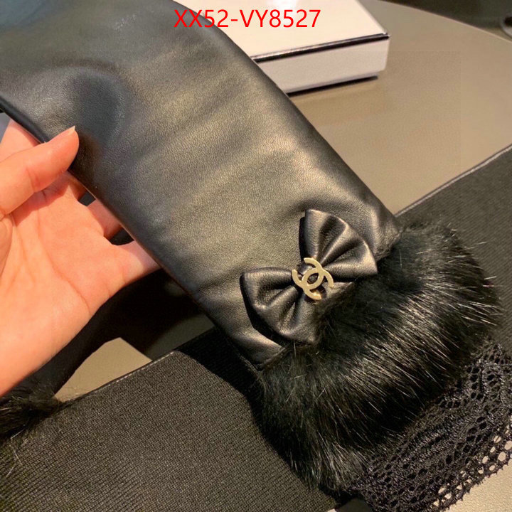 Gloves-Chanel highest product quality ID: VY8527 $: 52USD