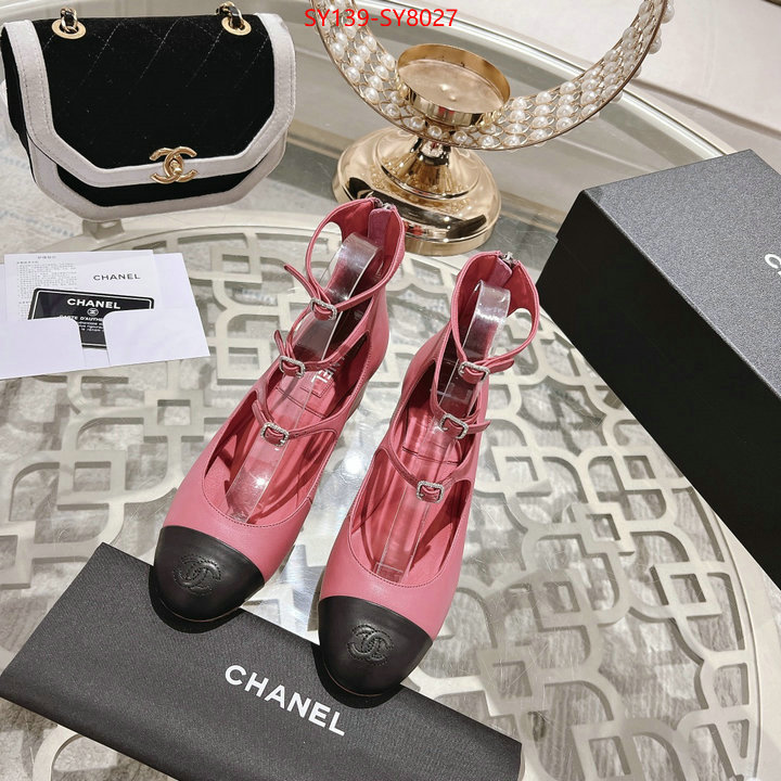 Women Shoes-Chanel wholesale 2023 replica ID: SY8027 $: 139USD