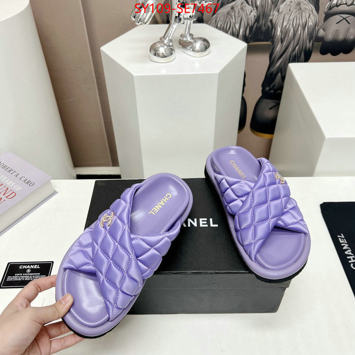 Women Shoes-Chanel top 1:1 replica ID: SE7467 $: 109USD