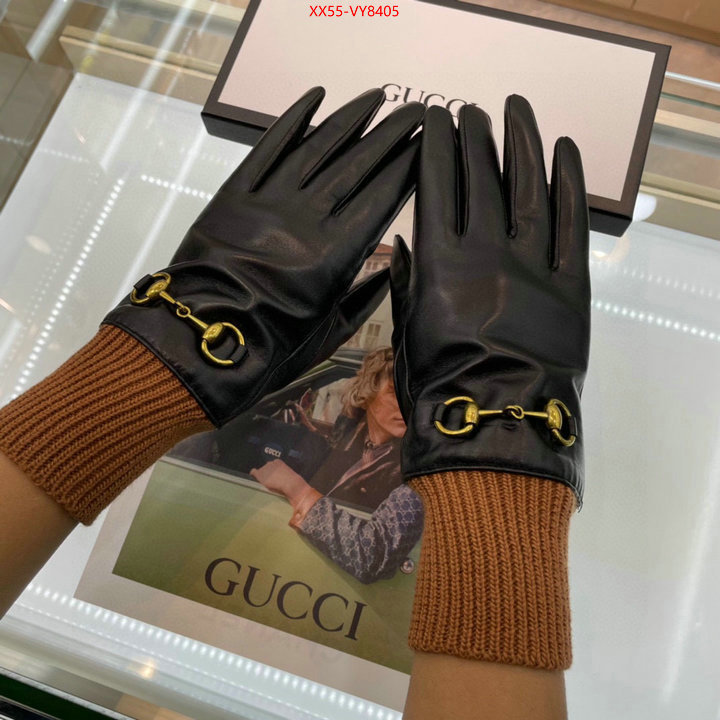 Gloves-Gucci how quality ID: VY8405 $: 55USD