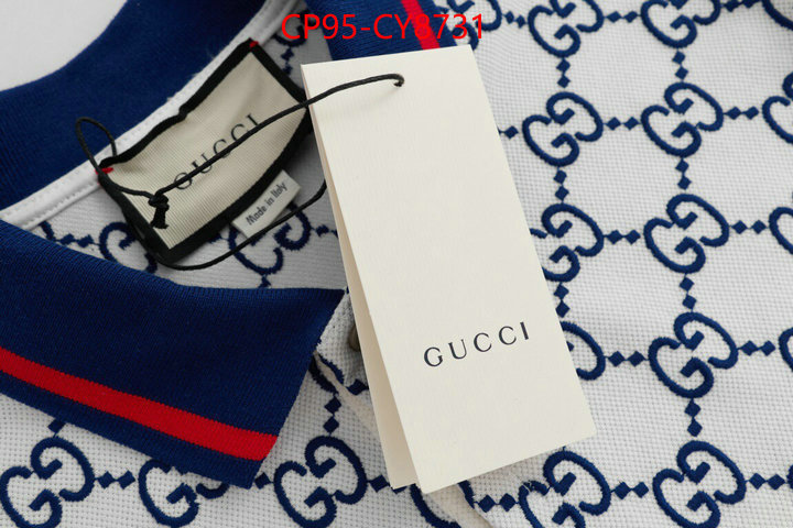 Clothing-Gucci 7 star replica ID: CY8731 $: 95USD