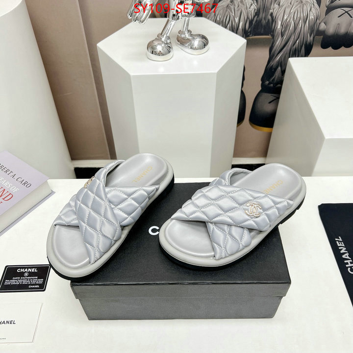 Women Shoes-Chanel top 1:1 replica ID: SE7467 $: 109USD