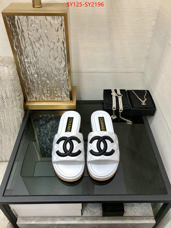 Women Shoes-Chanel buy best high-quality ID: SY2196 $: 125USD