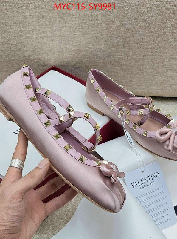 Women Shoes-Valentino replica for cheap ID: SY9981 $: 115USD