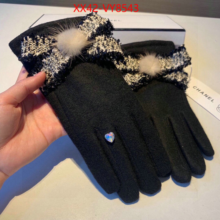 Gloves-Chanel replica wholesale ID: VY8543 $: 42USD