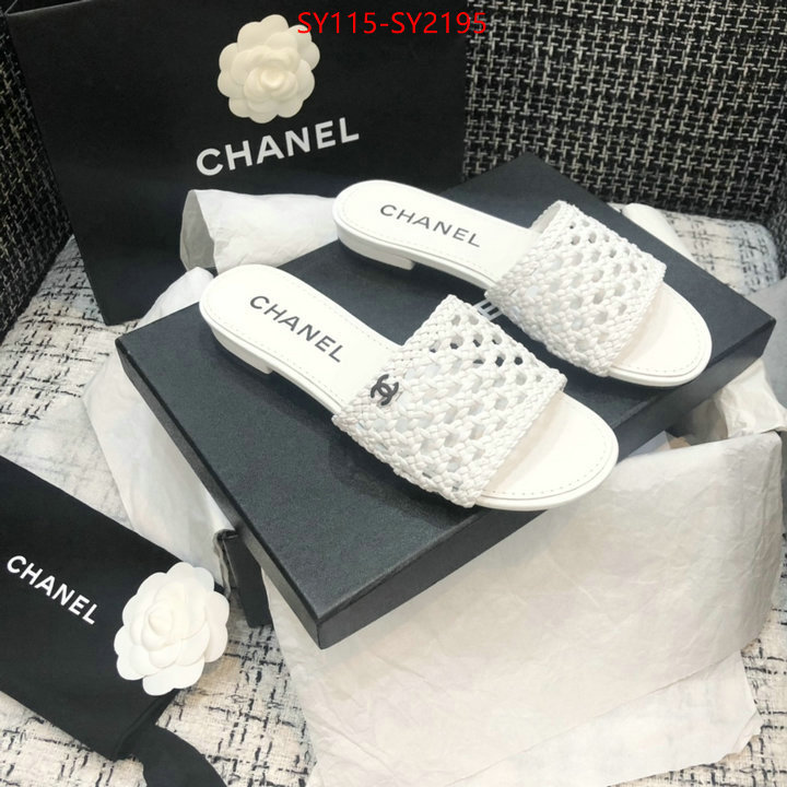 Women Shoes-Chanel top quality ID: SY2195 $: 115USD