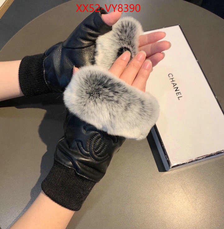 Gloves-Chanel new ID: VY8390 $: 52USD