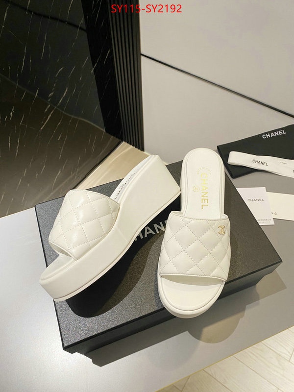 Women Shoes-Chanel replica every designer ID: SY2192 $: 115USD