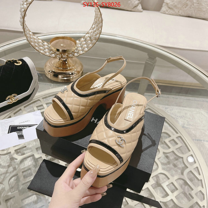 Women Shoes-Chanel perfect replica ID: SY8026 $: 135USD