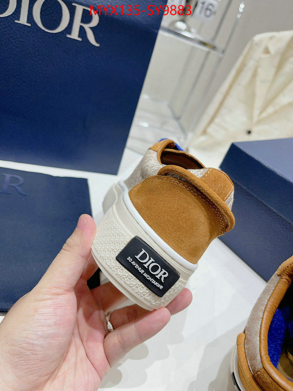 Men shoes-Dior luxury cheap ID: SY9883 $: 135USD