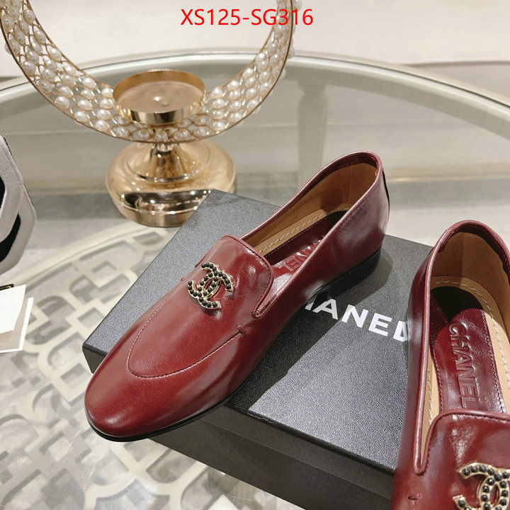 Women Shoes-Chanel aaaaa+ replica designer ID: SG316 $: 125USD