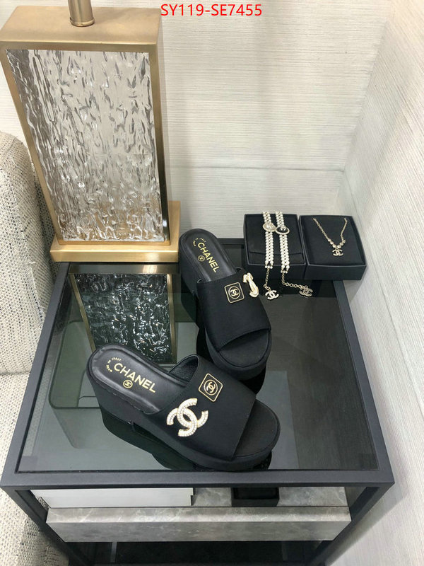 Women Shoes-Chanel best site for replica ID: SE7455 $: 119USD