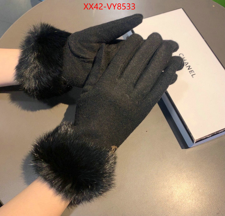 Gloves-Chanel quality aaaaa replica ID: VY8533 $: 42USD