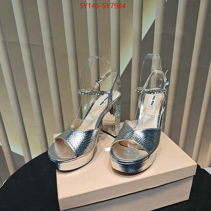 Women Shoes-Miu Miu hot sale ID: SY7984 $: 145USD