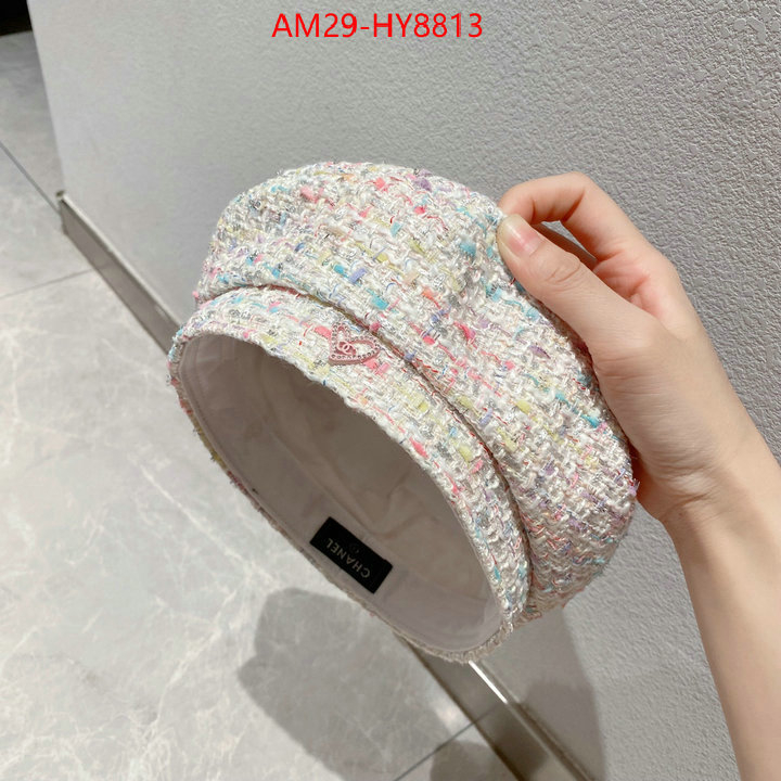 Cap (Hat)-Chanel replica for cheap ID: HY8813 $: 29USD