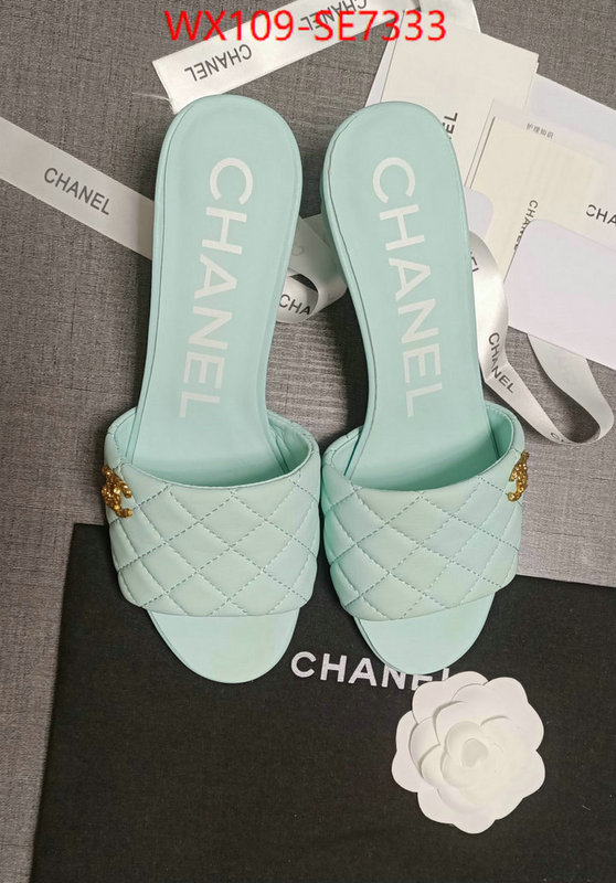 Women Shoes-Chanel wholesale designer shop ID: SE7333 $: 109USD