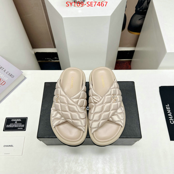 Women Shoes-Chanel top 1:1 replica ID: SE7467 $: 109USD