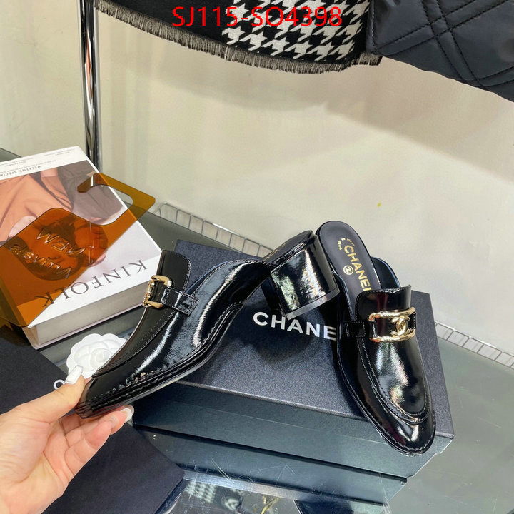 Women Shoes-Chanel aaaaa class replica ID: SO4398 $: 115USD