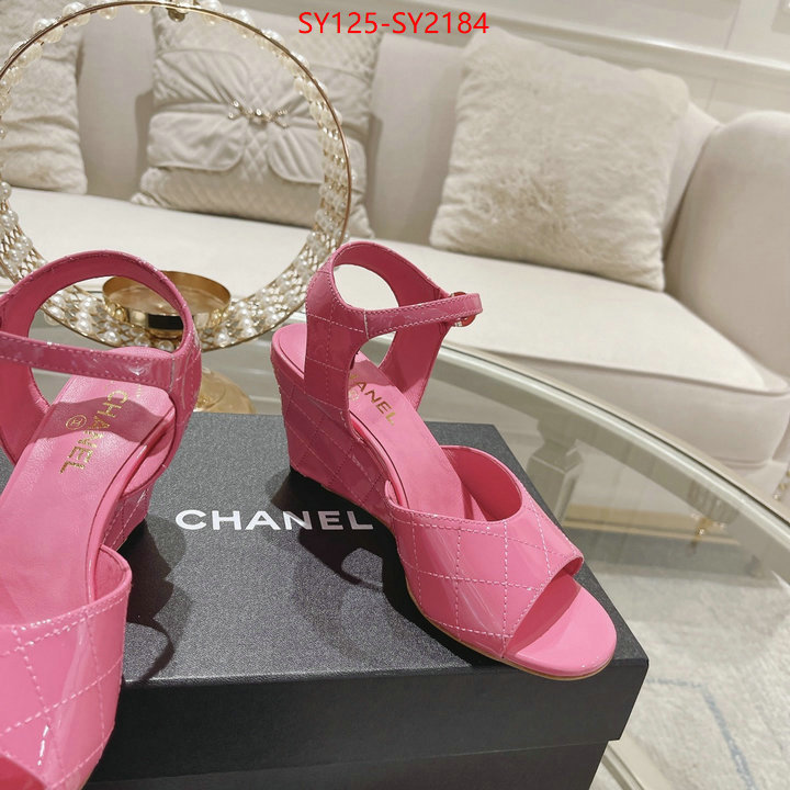 Women Shoes-Chanel how to start selling replica ID: SY2184 $: 125USD