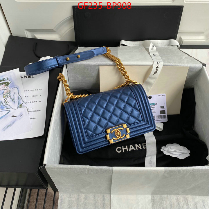 Chanel Bags(TOP)-Le Boy designer ID: BP908 $: 235USD