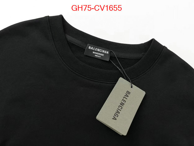 Clothing-Balenciaga same as original ID: CV1655 $: 75USD