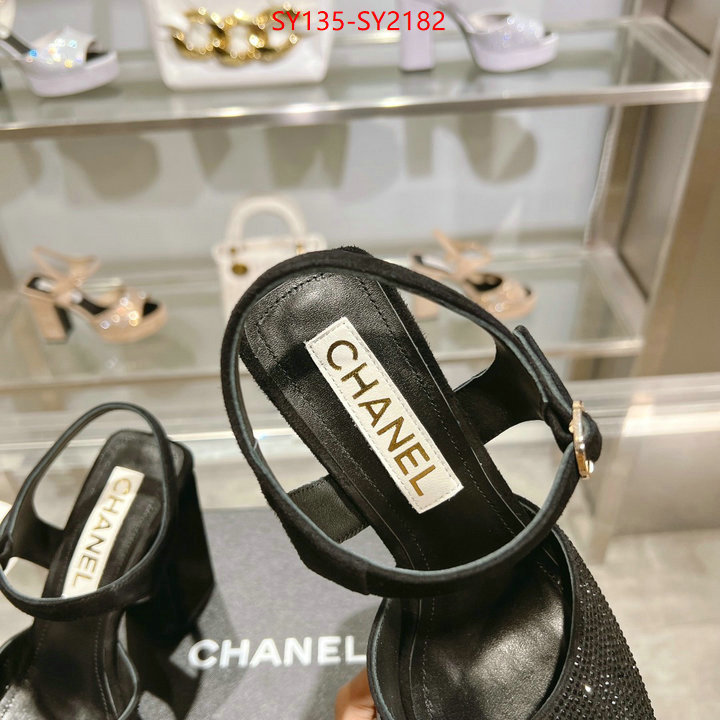 Women Shoes-Chanel at cheap price ID: SY2182 $: 135USD