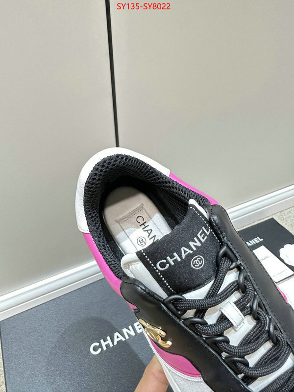 Women Shoes-Chanel customize best quality replica ID: SY8022 $: 135USD