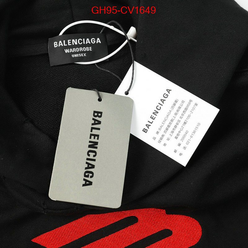 Clothing-Balenciaga 7 star ID: CV1649 $: 95USD