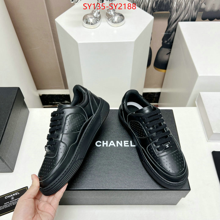 Women Shoes-Chanel best wholesale replica ID: SY2188 $: 135USD