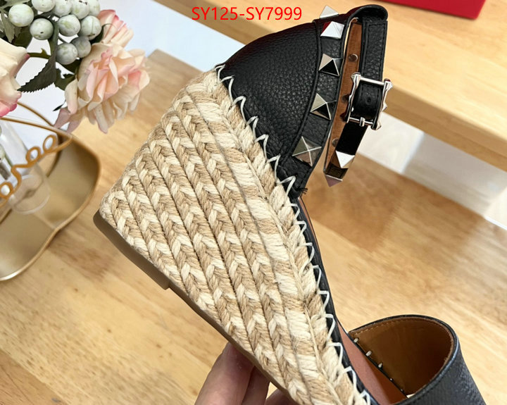 Women Shoes-Valentino quality aaaaa replica ID: SY7999 $: 125USD