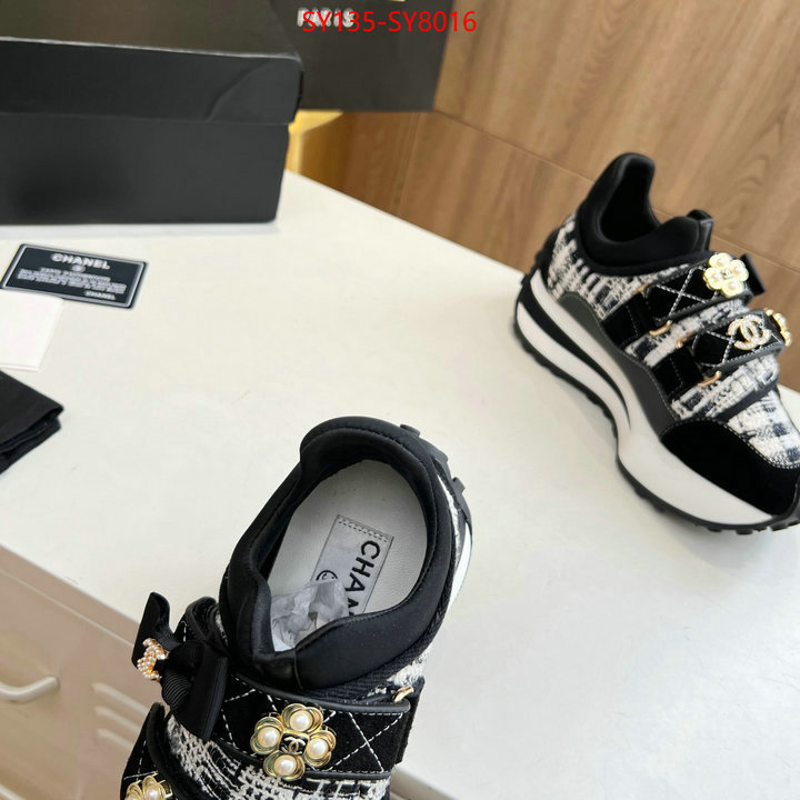 Women Shoes-Chanel luxury ID: SY8016 $: 135USD