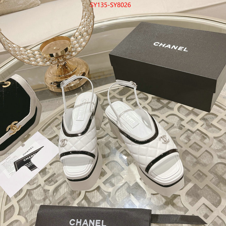 Women Shoes-Chanel top quality website ID: SY8026 $: 135USD